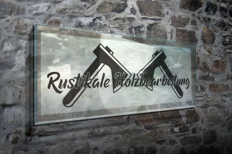 Rustikale Holzbearbeitung Mohaupt Staudinger Logodesign